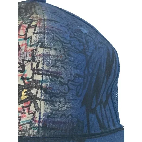 Graffiti Urban Street Art 1444 Rare Find Strap Back Movie Cap Hat Lid Trucker Re